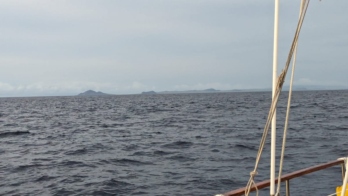 Our Arrival at San Cristobal, Galapagos, Ecuador