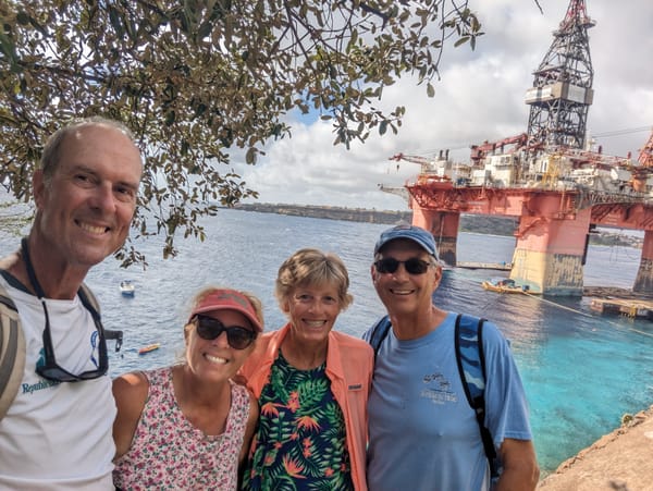 A Walk with Friends at Spanish Water, Curacao